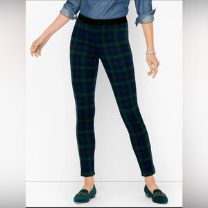 NWT Talbots SOHO Ankle Pants -Tartan Size 10
